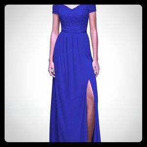 David’s bridal bridesmaid dress